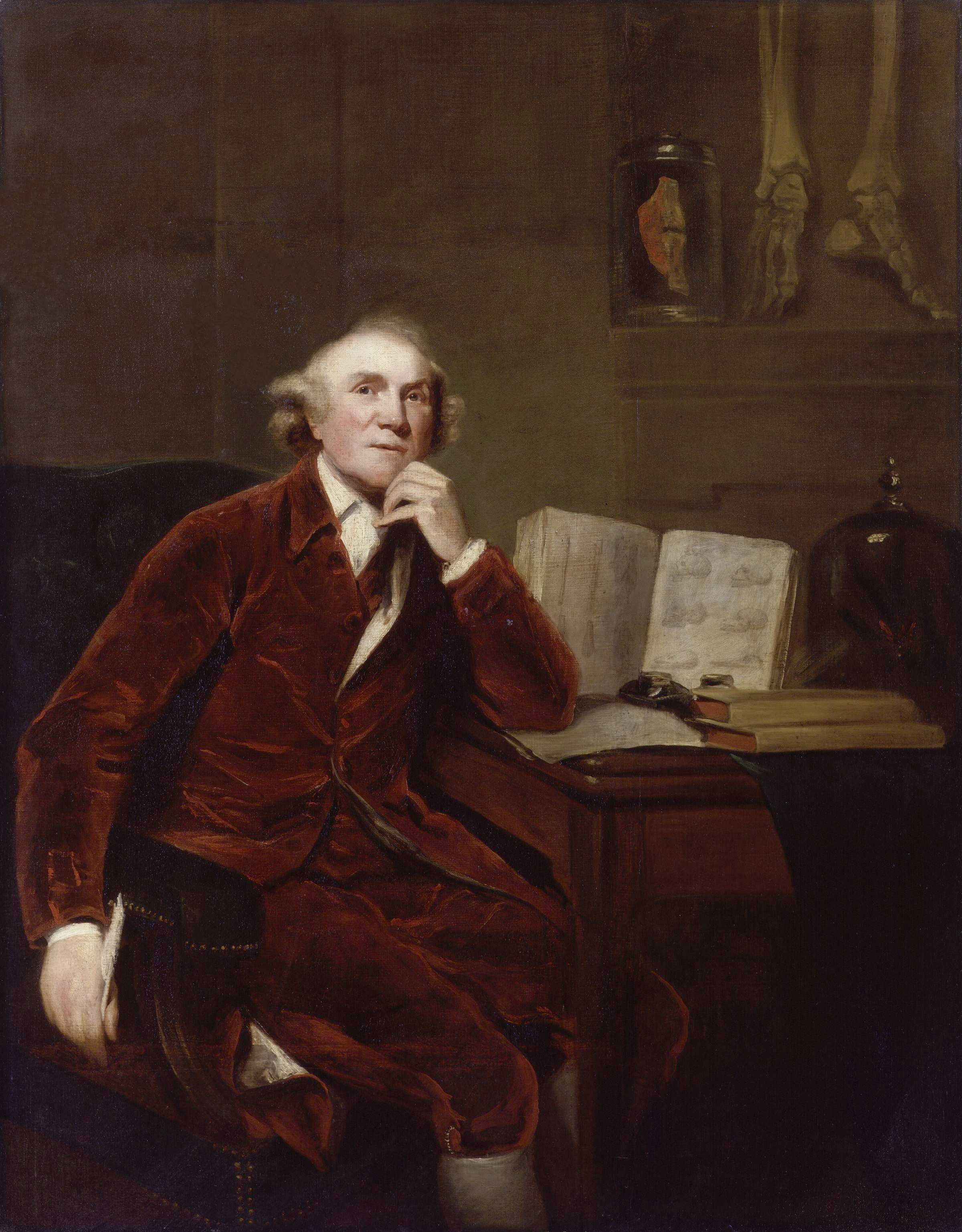 John Hunter by John Jackson. John Jackson [Public domain], via Wikimedia Commons.