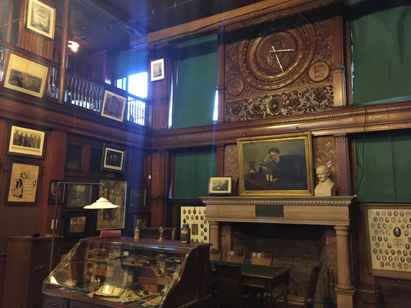 Thomas Edison's office, where ideas were born.
