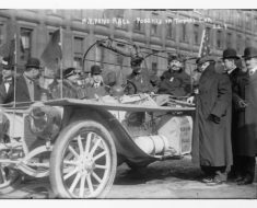 The Thomas Flyer, America's entrant in the Great Race of 1908.