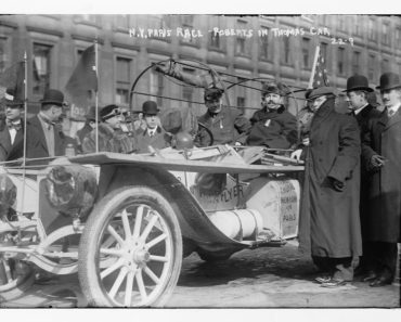 The Thomas Flyer, America's entrant in the Great Race of 1908.