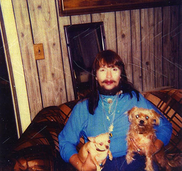 Vivian Wheeler in Lawton, Oklahoma at her mother’s house, 1985. Photo courtesy of Vivian Wheeler.