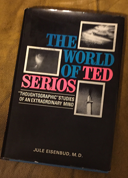 Dr. Jule Eisenbud's 1967 book about Thoughtographer, Ted Serios.