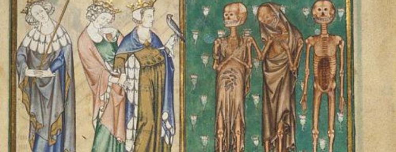 Psalter (the ‘de Lisle Psalter’), circa 1310 – 1320. Artist unknown. Illustrated manuscript.