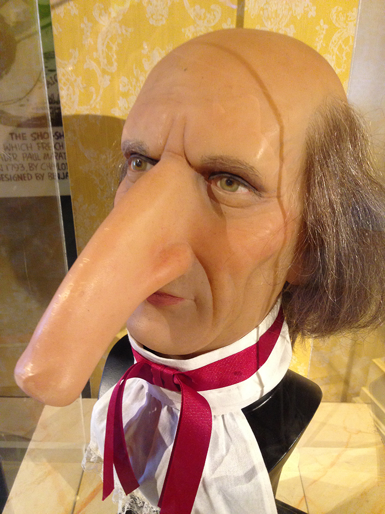 Wax figure of Thomas Wedders, at the Ripley's Odditorium in London. Photo by Marc Hartzman. 