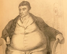 Daniel Lambert, as illustrated in The Book of Remarkable Characters, by Henry Wilson and James Caulfield.
