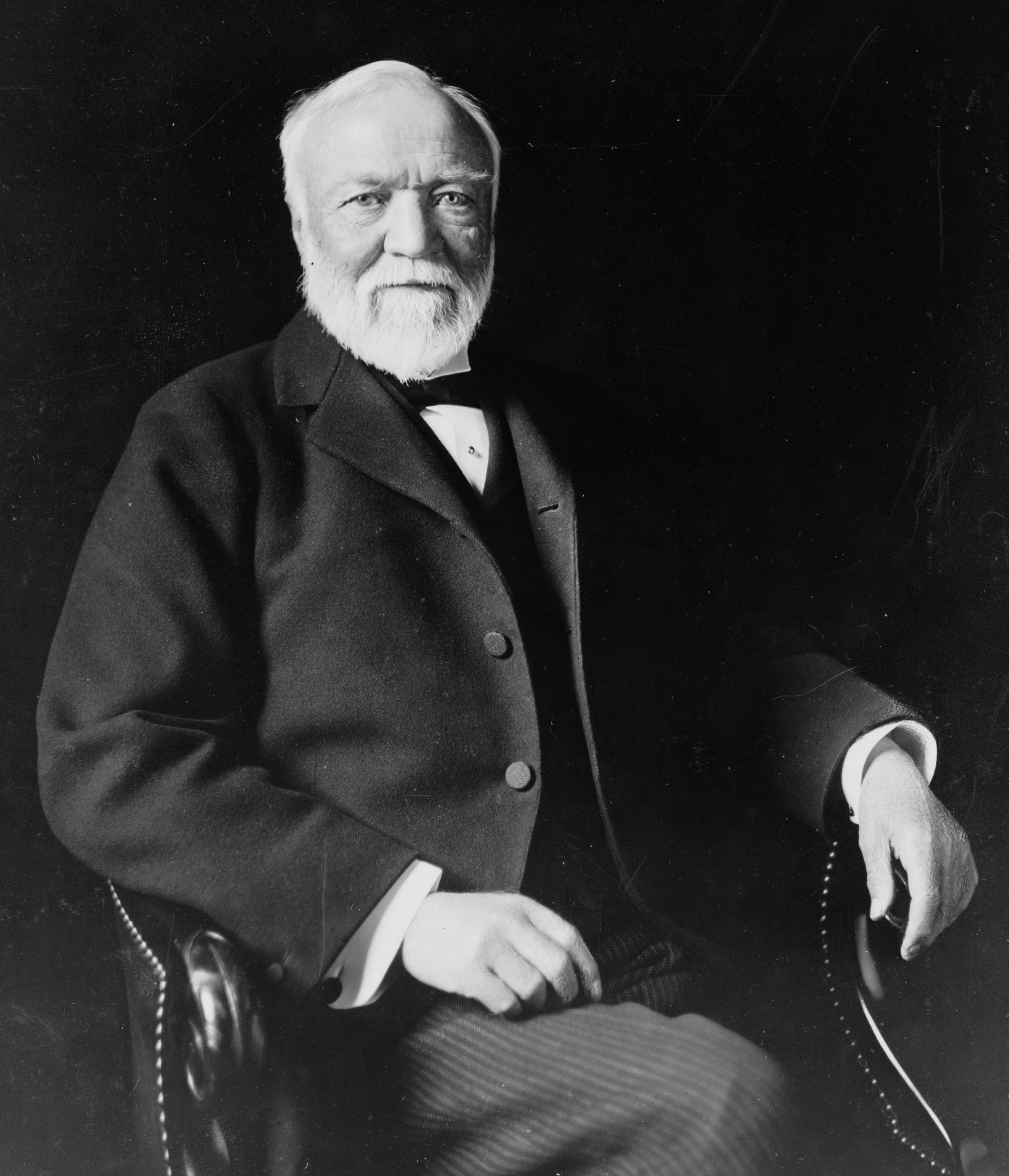 Andrew Carnegie, potential benefactor for Pickering's Mars mirrors. Theodore C. Marceau [Public domain], via Wikimedia Commons.