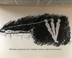 Astral Projection, from The Projection of the Astral Body, by Hereward Carrington and Sylvan Muldoon (1929).