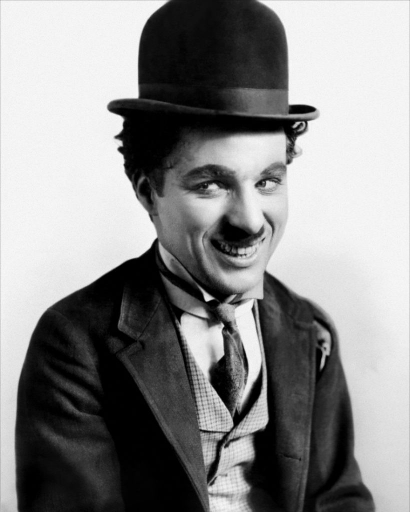 Charlie Chaplin by P.D Jankens (Fred Chess) [Public domain or Public domain], via Wikimedia Commons