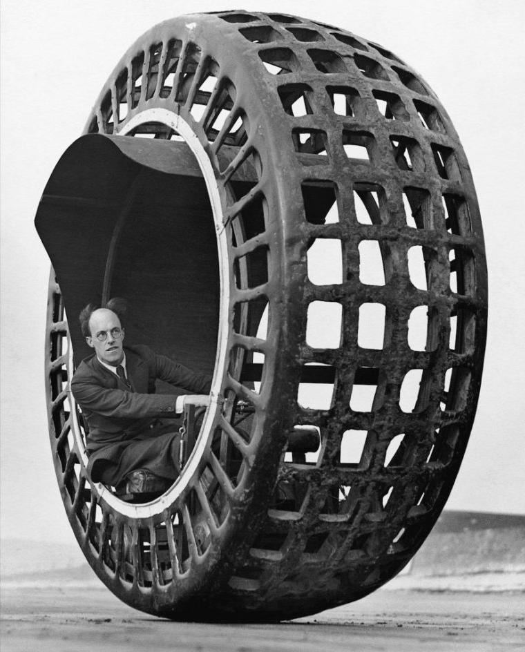 The Dynasphere—a one-wheel wonder.
