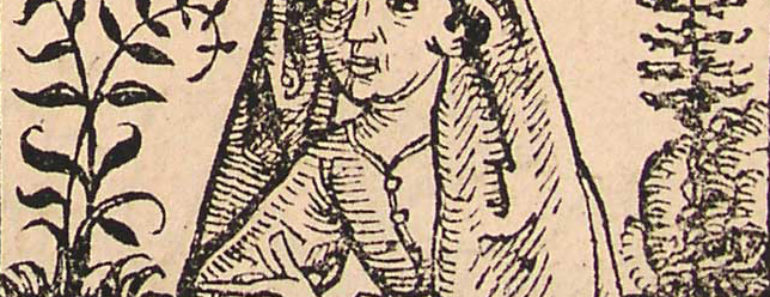 A woodcut of the Panotti from the Nuremberg Chronicles.