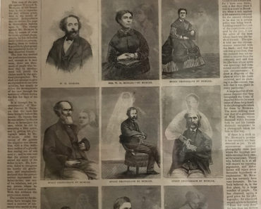 Harper's Weekly reported on the Mumler case in its May 8, 1869 edition. Hartzman Collection.