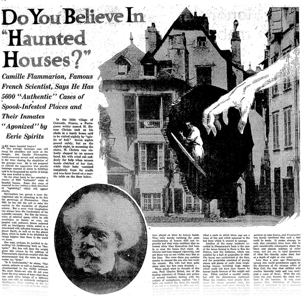 A review of Haunted Houses from The Sun, January 27, 1924.