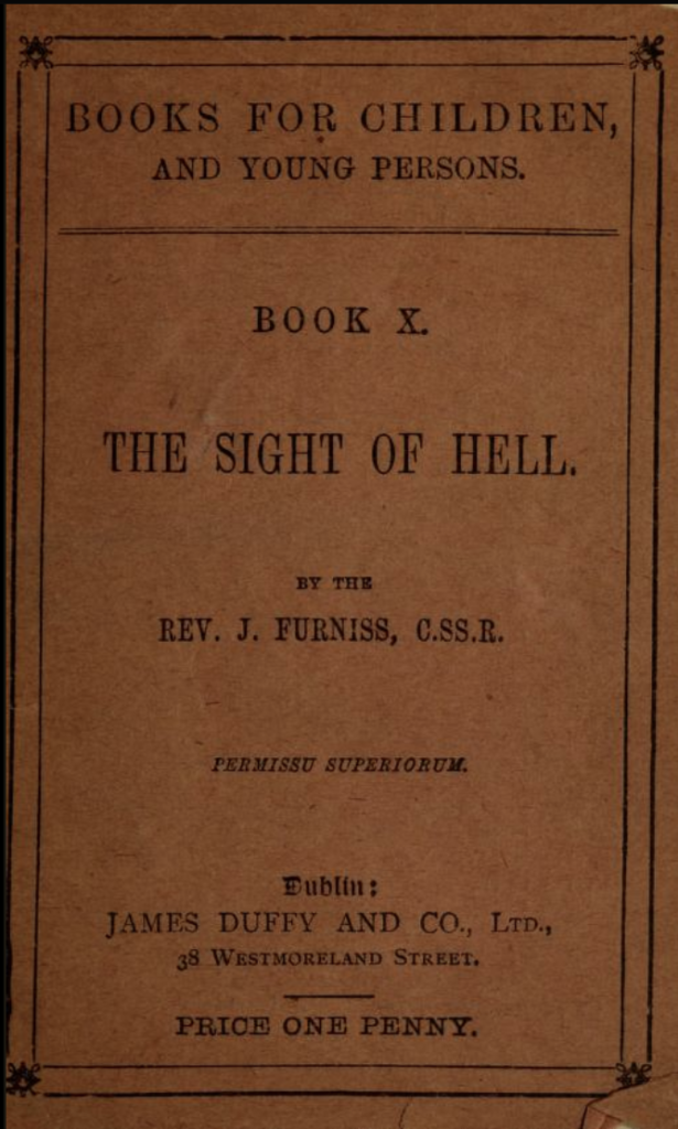 "The Sight of Hell" was not your typical children's book.