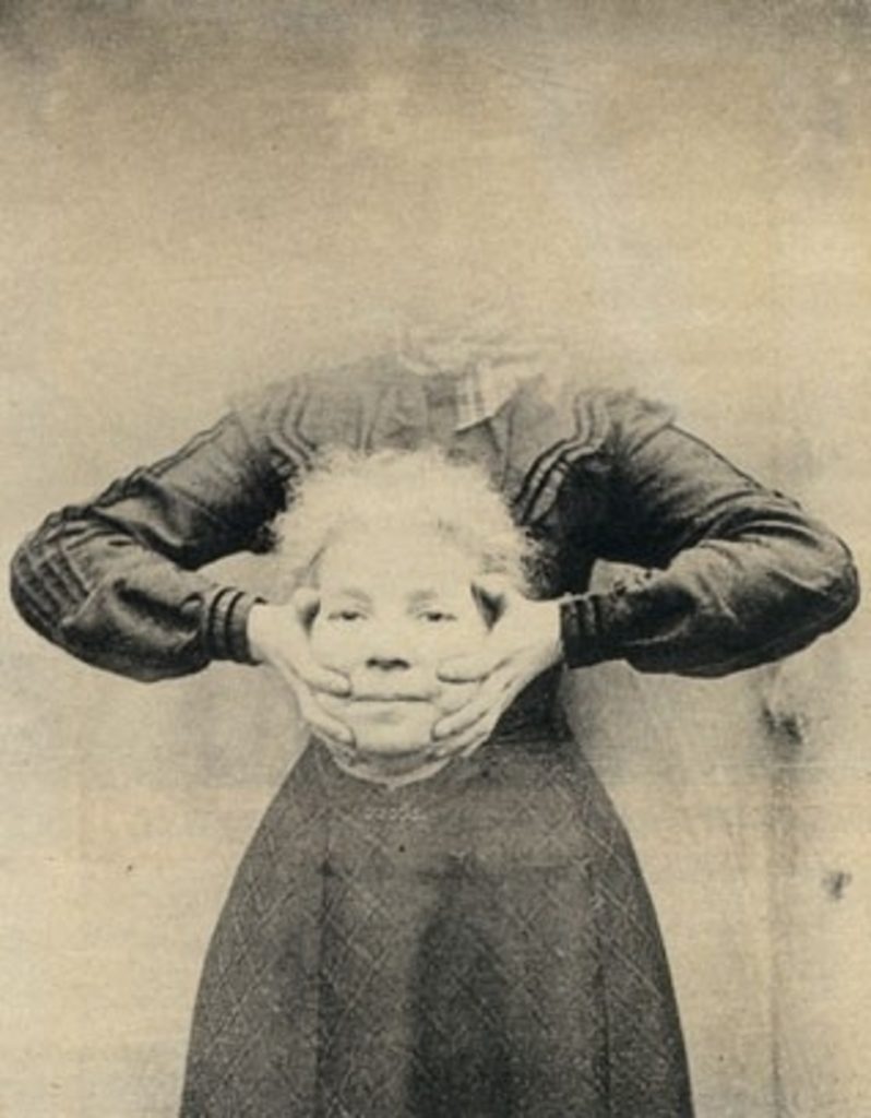 Headless portrait by Samuel Kay Balbirnie, circa 1900.