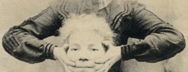 Headless portrait by Samuel Kay Balbirnie, circa 1900.