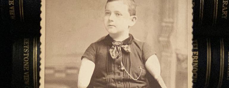 Alfred Pilgrim cabinet card, circa 1890.