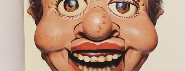 Another page from Matthew Ralston's "Talking Heads" featuring a ventriloquism dummy called Uncle Eddie.