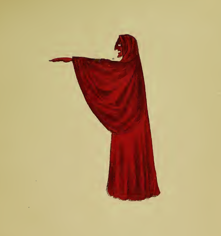 This red spectre will appear as a green ghost.