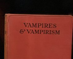 Vampires and Vampirism