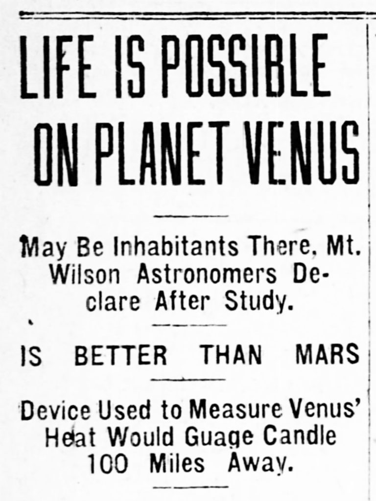 Life on Venus