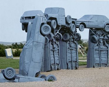 Carhenge in Tim O'Brien's Roadside Pics & Picks