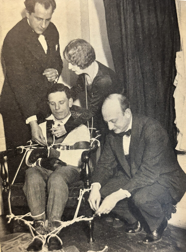 Nino Pecoraro tied up