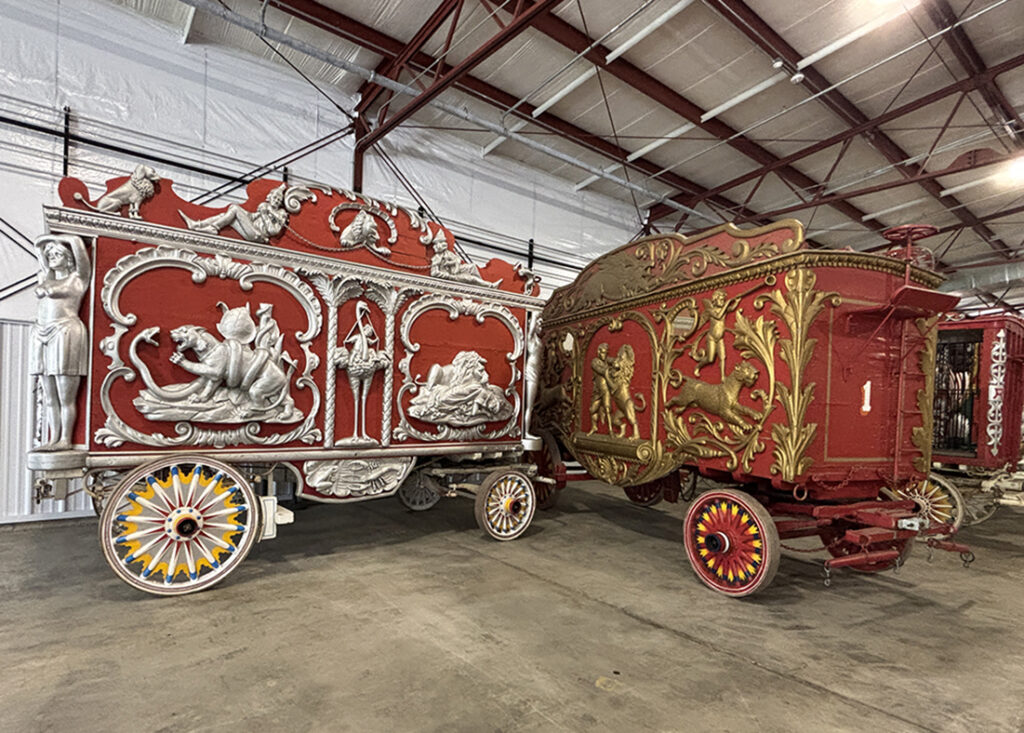 Circus wagons